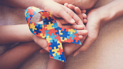Autism ribbon