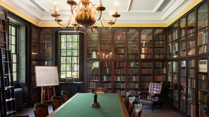 library in Carpenter Hall, Philadelphia