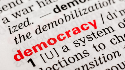 Democracy dictionary definition 