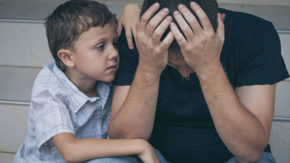 Depressed Father