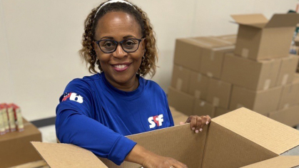 Leslie M. Walker has spent her career working on behalf of the children and families of the Philadelphia region, and her current role as executive director of the Sixers Youth Foundation is no exception