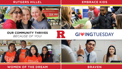 Giving Tuesday, our community thrives, embrace kids, women of the dream, braven