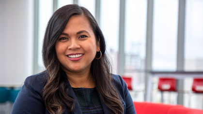 Rutgers University in Camden Assistant Professor of Nursing Jamille Nagtalon-Ramos 