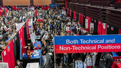 More than 400 employers are slated to meet with candidates and discuss full-time, part-time and internship opportunities.