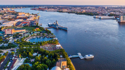 Camden waterfront