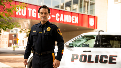 Rutgers-Camden Police Cheif Kevin Lutz