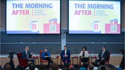 The panel for the morning after class 