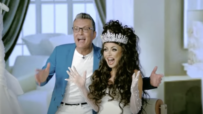 LIVE host Kelly Ripa as Real Housewives star Teresa Giudice in last year’s Halloween special