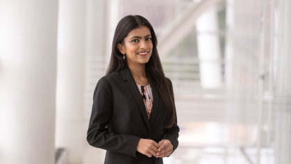 Rutgers Senior Neha Bhat