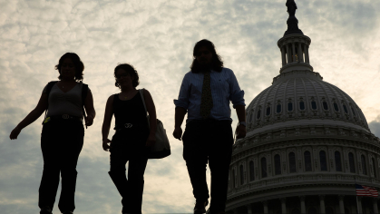 rutgers scarlet service students in washington, d.c.