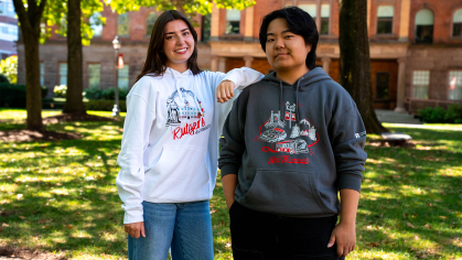 Sarah Virgilio and Elliot Dong