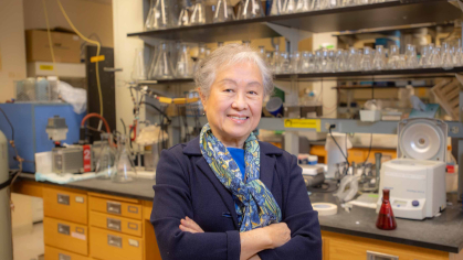 Lily Young has conducted research as an environmental microbiologist at Rutgers for more than 30 years.