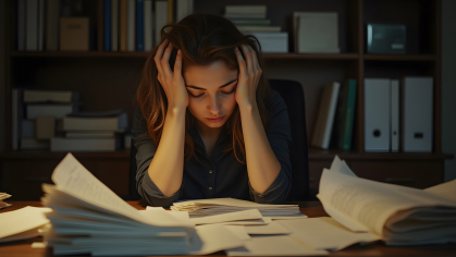 Overwhelmed Researcher