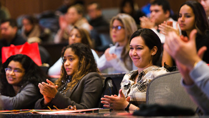 Business School Students in class