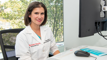 Marianne DiNapoli, a doctor of obstetrics and gynecology at New Jersey Medical School
