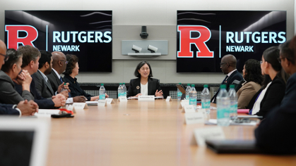 U.S. Trade Representative, Ambassador Katherine Tai, visited Rutgers Business School’s Newark campus 
