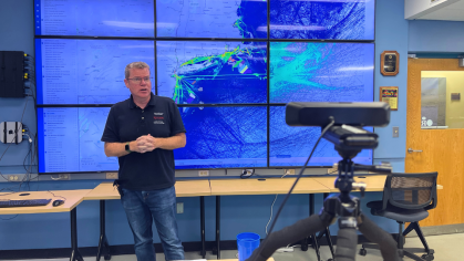 Michael Crowley, technical director of Rutgers’ Center for Ocean Observing Leadership,  answers questions on ocean-related challenges