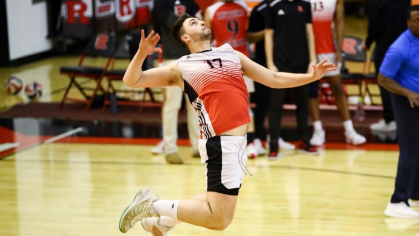 mens volleyball player