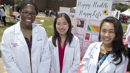 Three Pharmacy students 