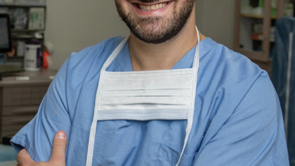 Evan Kovac, director of urologic oncology and robotic surgery at Rutgers New Jersey Medical School (NJMS) and University Hospital
