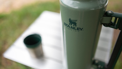 Green Stanley water bottle 