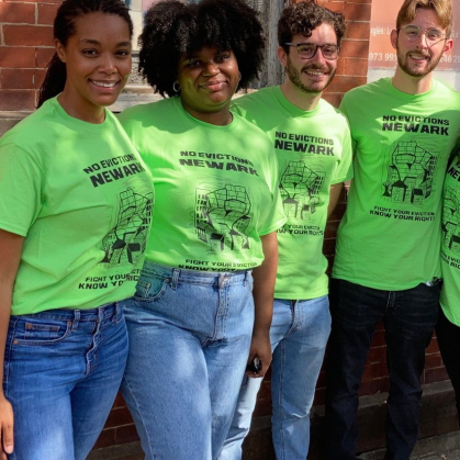 Rutgers Law School faculty and students were invited by the White House to recount their efforts to halt pandemic evictions in Newark