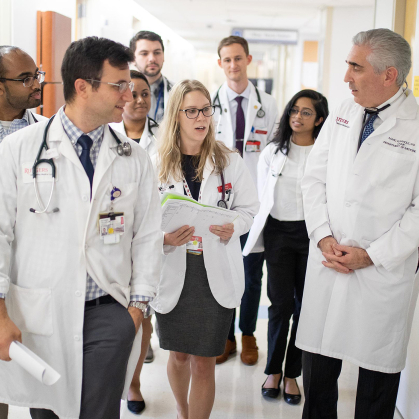 New Jersey Medical School students