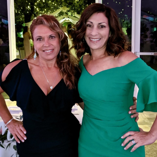 Gianna Powell and Lisa Diodoardo