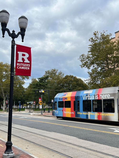 The Riverline runs along the Camden campus