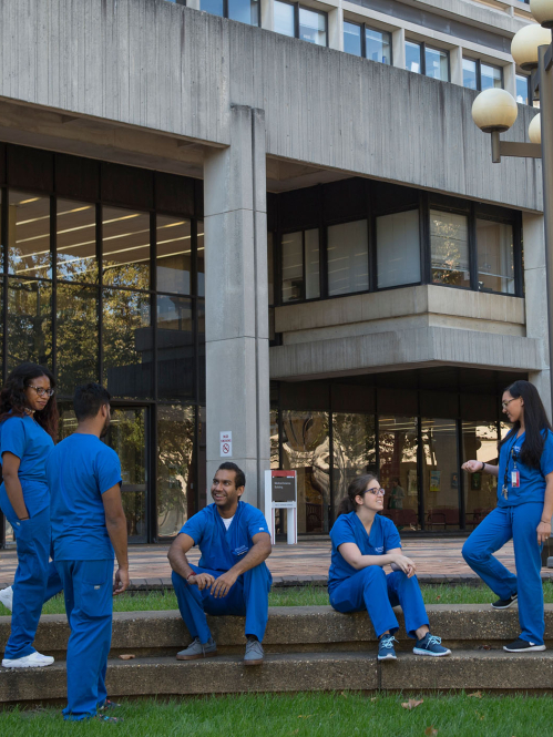rutgers health students on newark campus