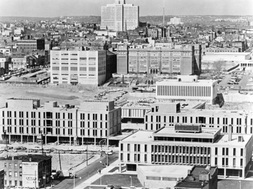 1966 Newark cityscape