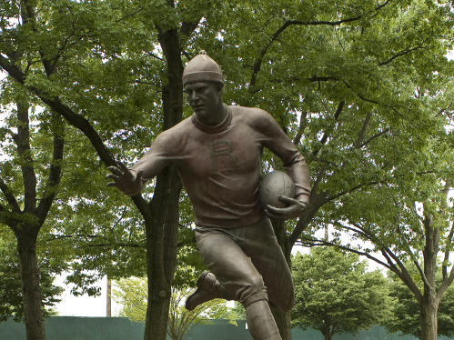 Birthplace of college football statue