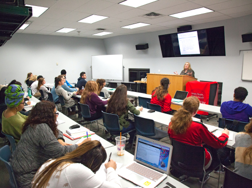 Students at Brookdale Community College