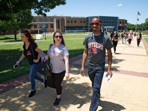 Rutgers students at Camden Community College