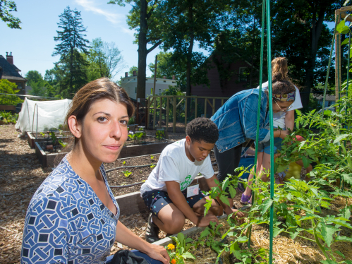 4-H summer camp at the Montclair Community Farm