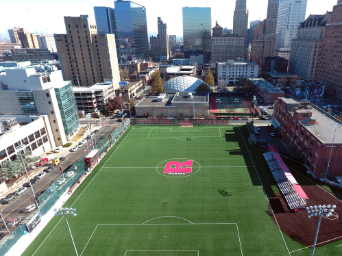 Athletic field in Newark