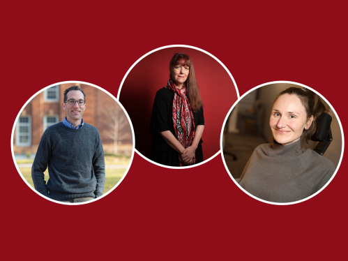 From Left to right: Robert Kopp, Caridad Svich and Park McArthur were among 188 Guggenheim Fellows selected from a pool of nearly 3,000 applicants.