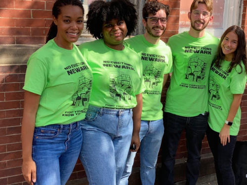 Rutgers Law School faculty and students were invited by the White House to recount their efforts to halt pandemic evictions in Newark