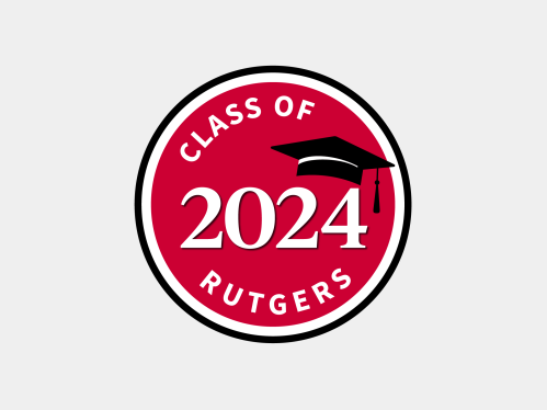 Rutgers Class of 2024 badge