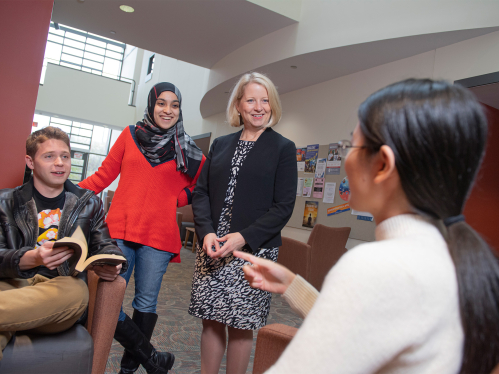 Rutgers School of Management and Labor Relations students