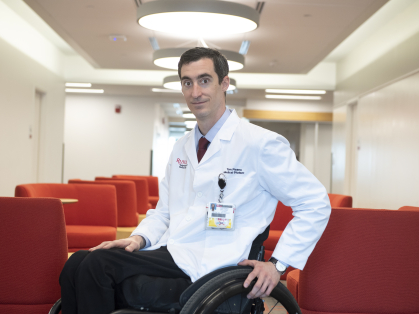 RWJMS student Tom Pisano