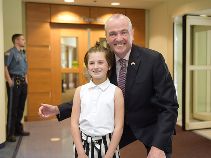 Grace Eline with Murphy