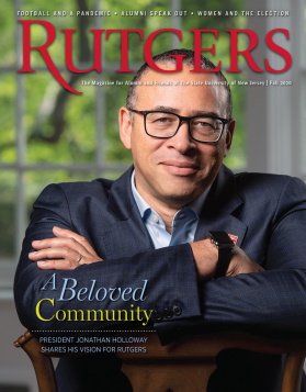 Rutgers Magazine Fall 2020 cover