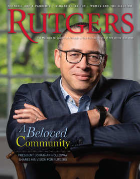 Rutgers Magazine Fall 2020 cover