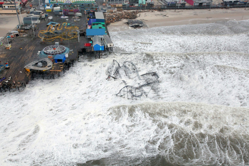 sandy storm damage