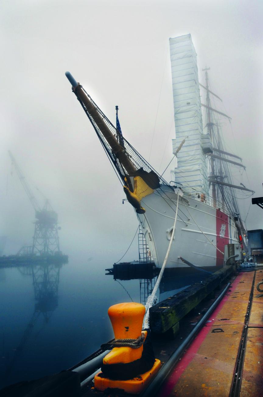 Photo of Coast Guard tall ship Barque Eagle