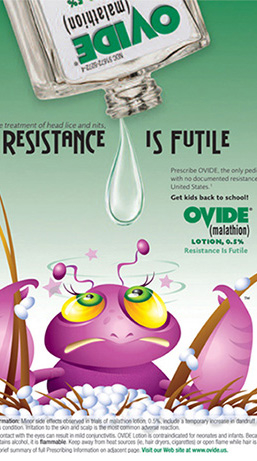 Ad campaign for pharmaceutical client