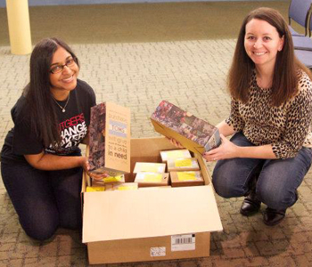 Changemakers Week founders Henah Parikh and Krista Kohlmann.
