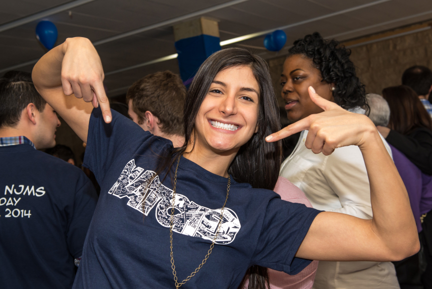 Leila Jean Mady celebrates