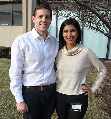Pooja Pandit, of Livingston, and Baturin, of Cherry Hill,